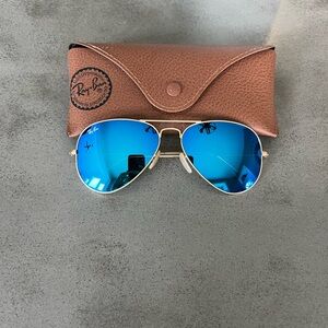 Blue RayBan Aviators